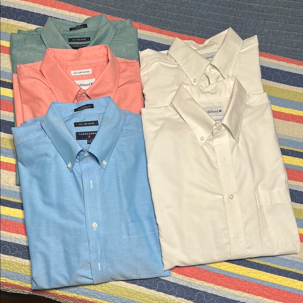 Saddlebred Easy Care Oxford Button-Down Shirts